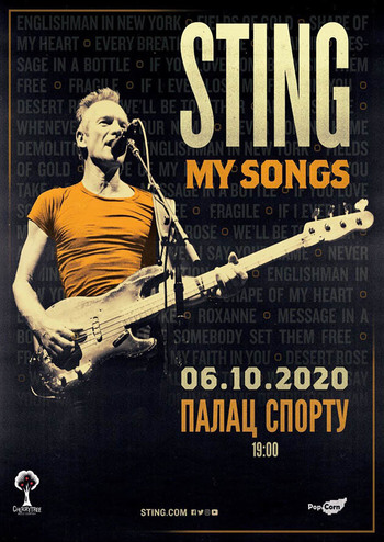 Sting - My Songs Tour 2020